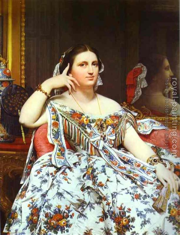 Jean Auguste Dominique Ingres : Madame Paul-Sigisbert Moitessier II